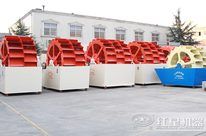 雙輪、三輪洗沙機(jī)設(shè)備展示圖